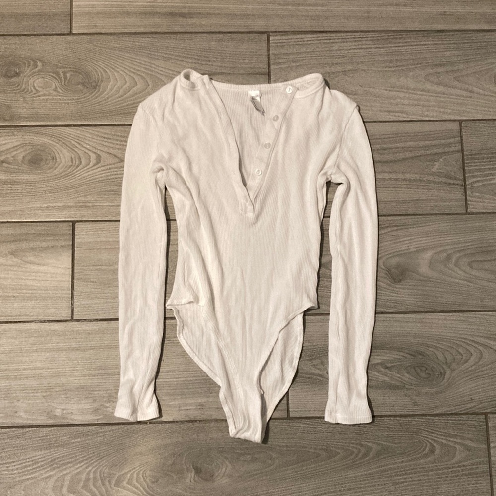 American Apparel White Bodysuit